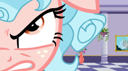 Size: 1506x840 | Tagged: safe, artist:lynnthenerdkitty, cozy glow, pegasus, pony, angry, base used, cozy glow is not amused