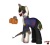 Size: 1529x1372 | Tagged: safe, artist:99999999000, pony, unicorn, ak, ak-47, assault rifle, clothes, dc comics, gun, knife, looking at you, ponified, pumpkin, rifle, solo, the joker, weapon