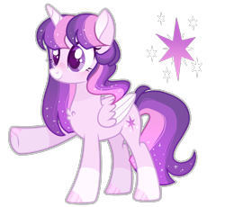 Size: 1280x1176 | Tagged: safe, artist:jisootheartist, artist:lazuli, twilight sparkle, twilight sparkle (alicorn), alicorn, pony, alternate design, base used, female, mare, one hoof raised, simple background, socks (coat marking), solo, transparent background