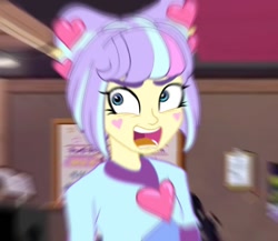 Size: 600x520 | Tagged: safe, artist:kul, supernova zap, better together, equestria girls, sunset's backstage pass!, blurry, meme, solo, su-z