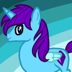 Size: 768x768 | Tagged: safe, oc, oc:bronies playing, pony, male, solo, stallion, stallion alicorn