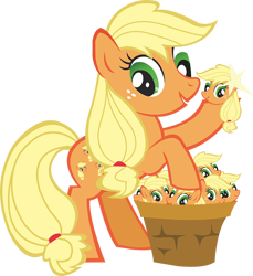 Size: 866x944 | Tagged: safe, alternate version, applejack, earth pony, pony, disembodied head, female, mare, simple background, solo, transparent background