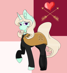 Size: 2945x3204 | Tagged: safe, artist:scribs, oc, oc only, oc:marzipan, pony, unicorn, commission, cutie mark, fallout equestria:the price we pay, female, mare