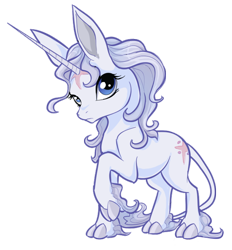 Size: 636x684 | Tagged: safe, artist:tororoplz, derpibooru import, pony, ponified, the last unicorn