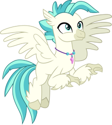 Size: 3000x3369 | Tagged: safe, artist:cloudyglow, terramar, hippogriff, surf and/or turf, .ai available, simple background, solo, transparent background, vector