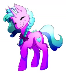 Size: 1558x1706 | Tagged: safe, artist:noxi1_48, oc, oc:minty joy, pony, digital art, fluffy, happy