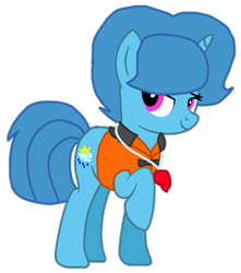 Size: 869x983 | Tagged: safe, artist:徐詩珮, spring rain, pony, unicorn, series:sprglitemplight life jacket days, series:springshadowdrops life jacket days, alternate universe, base used, cute, lifejacket, simple background, springbetes, transparent background