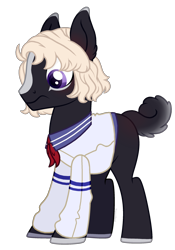 Size: 1024x1460 | Tagged: safe, artist:tears2shed, oc, oc:ocean sailor, earth pony, pony, clothes, male, shirt, simple background, solo, stallion, transparent background