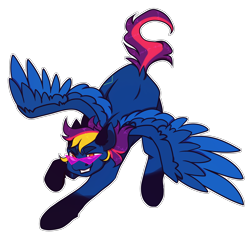 Size: 1024x1024 | Tagged: safe, artist:eggymy, oc, pegasus, pony, kamina sunglasses, male, simple background, solo, stallion, sunglasses, transparent background