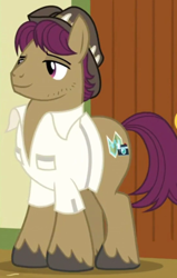 Size: 550x865 | Tagged: safe, screencap, snap shutter, earth pony, pony, the last crusade, cropped, solo