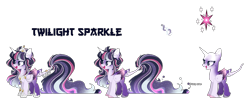 Size: 2011x834 | Tagged: safe, artist:sweet-psycho-uwu, twilight sparkle, twilight sparkle (alicorn), alicorn, pony, alternate design, bald, base used, solo