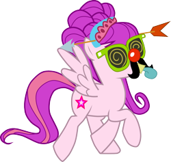 Size: 1551x1468 | Tagged: safe, artist:chipmagnum, oc, oc:star divine, pegasus, pony, female, groucho mask, mare, simple background, solo, transparent background