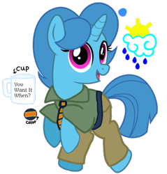 Size: 923x964 | Tagged: safe, artist:jhayarr23, artist:徐詩珮, edit, spring rain, pony, unicorn, clothes, cosplay, costume, crossover, cutie mark, female, flash slothmore, mare, simple background, transparent background, vector edit, zootopia