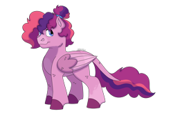 Size: 1280x854 | Tagged: safe, artist:itstechtock, oc, oc:cloudberry jam, pegasus, pony, male, simple background, solo, stallion, transparent background