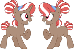 Size: 1024x686 | Tagged: safe, artist:babyroxasman, oc, oc only, oc:raspberry rose, pony, unicorn, absurd resolution, female, hair bun, mare, pointing at self, simple background, smiling, solo, transparent background, vector