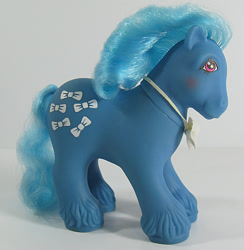 Size: 585x600 | Tagged: safe, photographer:breyer600, g1, bowtie, toy, tux 'n tails, unshorn fetlocks