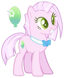 Size: 1107x1335 | Tagged: safe, artist:sweet-psycho-uwu, oc, oc only, oc:candy pie, earth pony, pony, bowtie, female, mare, offspring, parent:pinkie pie, parent:pokey pierce, parents:pokeypie, simple background, solo, transparent background