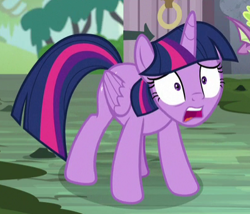 Size: 400x343 | Tagged: safe, screencap, twilight sparkle, twilight sparkle (alicorn), alicorn, pony, uprooted, cropped, solo