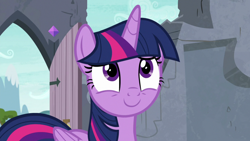 Size: 1920x1080 | Tagged: safe, screencap, twilight sparkle, twilight sparkle (alicorn), alicorn, pony, uprooted, cute, smiling, solo