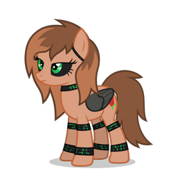 Size: 2800x2800 | Tagged: safe, artist:kathrinethegamerpony, oc, oc:kathrine, pegasus, pony, robot, robot pony, female, mare, simple background, solo, transparent background