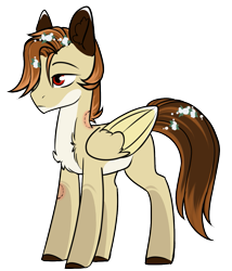 Size: 899x1051 | Tagged: safe, artist:cloud-fly, oc, pegasus, pony, bite mark, male, simple background, solo, stallion, transparent background