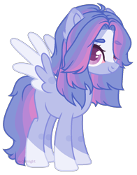 Size: 894x1138 | Tagged: safe, artist:m-00nlight, oc, oc only, pegasus, pony, base used, female, mare, simple background, solo, transparent background, two toned wings, wings