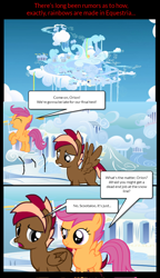 Size: 678x1179 | Tagged: safe, artist:sonicdash777, scootaloo, oc, pegasus, pony, comic:the rainbow factory, fanfic:rainbow factory, cloudsdale