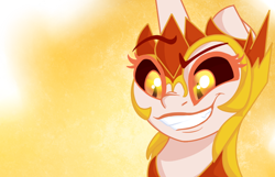 Size: 900x581 | Tagged: safe, artist:drunkencoffee, daybreaker, pony, bust, portrait, solo