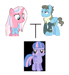 Size: 582x628 | Tagged: safe, clear sky, wind rider, wind sprint, pegasus, pony, common ground, clearrider, family tree, headcanon