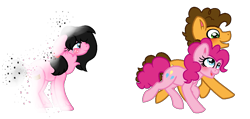 Size: 990x470 | Tagged: safe, artist:moonlightdisney5, derpibooru import, cheese sandwich, pinkie pie, oc, oc:moonlight, earth pony, pony, blushing, cheesepie, crying, deteriorating, female, fluffy, freckles, male, sad, shipping, straight