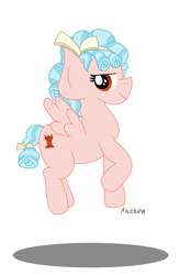 Size: 2720x4184 | Tagged: safe, artist:alicespunkcorner, cozy glow, pegasus, pony, giant ears, large ears, solo