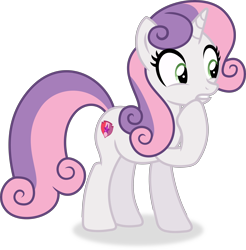 Size: 4060x4123 | Tagged: safe, artist:kojibiose, sweetie belle, pony, growing up is hard to do, absurd resolution, cutie mark, older, older sweetie belle, simple background, solo, the cmc's cutie marks, transparent background, vector