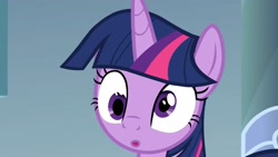 Size: 1920x1080 | Tagged: safe, screencap, twilight sparkle, twilight sparkle (alicorn), alicorn, pony, sparkle's seven, animation error, cute, derp, open mouth, solo, twiabetes