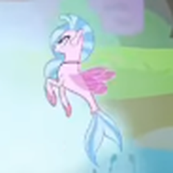 Size: 476x476 | Tagged: safe, screencap, silverstream, seapony (g4), the last problem, cropped, female, needs more jpeg, older silverstream, solo