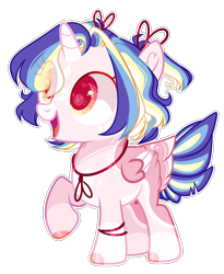 Size: 1024x1248 | Tagged: safe, artist:manella-art, oc, oc:sunny moonlight, alicorn, pony, alternate design, base used, female, filly, magical lesbian spawn, offspring, parent:rainbow dash, parent:twilight sparkle, parents:twidash, simple background, solo, transparent background