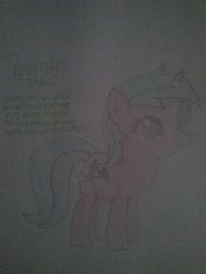 Size: 1944x2592 | Tagged: safe, artist:jaredking179, oc, oc only, oc:bright stars, pony, unicorn, female, mare, traditional art