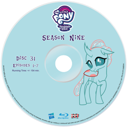 Size: 2339x2339 | Tagged: safe, artist:pixelgrip94, ocellus, season 9, spoiler:s09, fake blu-ray set