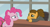 Size: 1366x740 | Tagged: safe, derpibooru import, screencap, cheese sandwich, pinkie pie, earth pony, pony, the last laugh, alternate hairstyle, chair, cheesabetes, desk, hair bun, sad, sad eyes, window