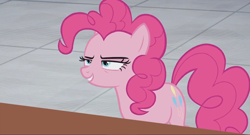 Size: 1366x740 | Tagged: safe, derpibooru import, screencap, pinkie pie, earth pony, pony, the last laugh, solo