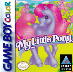 Size: 640x633 | Tagged: safe, artist:anonymous, pony, g2, box art, fake, friendship gardens, game boy color, hasbro interactive, nintendo, nintendo seal of quality, unrelated discussion in the comments, video game
