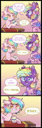 Size: 2400x7200 | Tagged: safe, artist:slimstrider, oc, oc only, oc:paper stars, bat pony, pony, alcohol, angry, bandaid, bat pony oc, bedroom eyes, bow, clothes, comic, cute, cute little fangs, drink, drinking, ear fluff, ethereal mane, fangs, female, food, freckles, hair accessory, hair bow, hairpin, hoof hold, mare, meme, multicolored hair, open mouth, pigtails, rainbow hair, ribbon, slit eyes, sparkly mane, sweater, text, twintails, underhoof, vinegar, vodka, vulgar