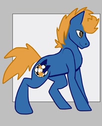 Size: 780x960 | Tagged: safe, oc, oc:hoofstorm, pony, blue, football, gold, sports, twitterponies