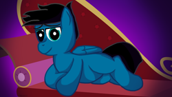 Size: 3840x2160 | Tagged: safe, artist:agkandphotomaker2000, oc, oc:pony video maker, pegasus, pony, draw me like one of your french girls, pose, solo