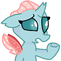 Size: 208x209 | Tagged: safe, artist:rainbow eevee, ocellus, bust, female, picture for breezies, question, raised hoof, simple background, sloppy, small, solo, spread wings, trace, transparent background, wings