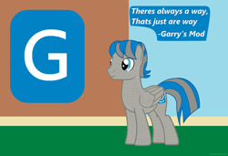 Size: 900x616 | Tagged: safe, artist:trainman3985, pegasus, pony, gmod, ponified