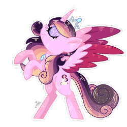 Size: 768x768 | Tagged: safe, artist:awoomarblesoda, oc, oc:lumin essence, alicorn, pony, alicorn oc, crown, female, jewelry, mare, rearing, regalia, simple background, solo, transparent background