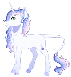 Size: 2699x2919 | Tagged: safe, artist:venommocity, oc, oc:valentina, pony, unicorn, cloven hooves, female, high res, mare, parents:fleurity, simple background, solo, transparent background