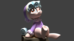 Size: 1920x1080 | Tagged: safe, artist:chyvak, cozy glow, pegasus, pony, frenemies (episode), 3d, model, winter outfit