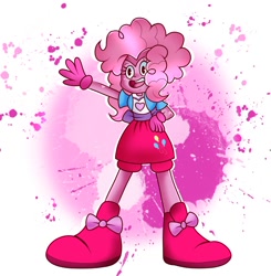 Size: 1024x1045 | Tagged: safe, artist:doraeartdreams-aspy, pinkie pie, equestria girls, crossover, fusion, pinel, solo, spinel (steven universe), steven universe: the movie