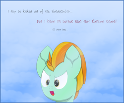 Size: 4200x3500 | Tagged: safe, artist:thevintagepone, lightning dust, pony, plotting, talking